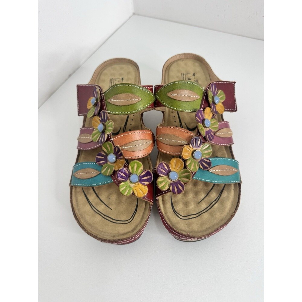 L'Artiste Spring Step Women's EUR 40 US 9  Comfort Pixie Boho Slip On Adjustable - Picture 2 of 8